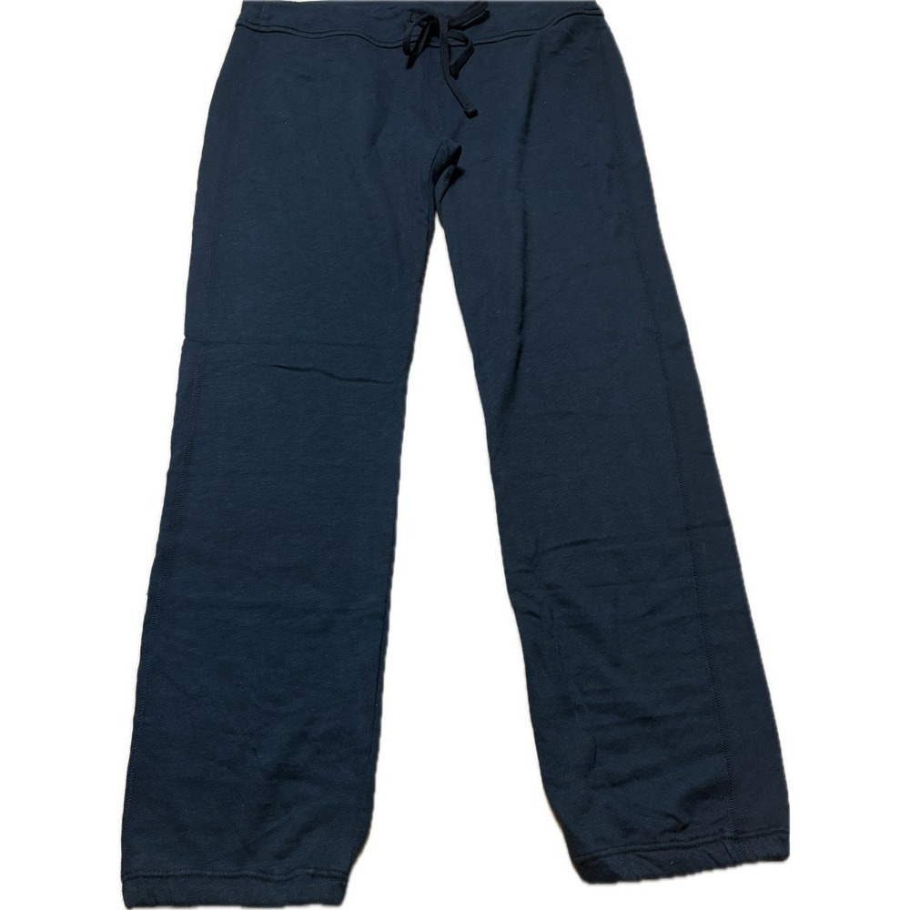James Perse Standard Black Women's Sz 3 (L) Sweatpants Mid Rise Lounge Pants - Picture 3 of 8